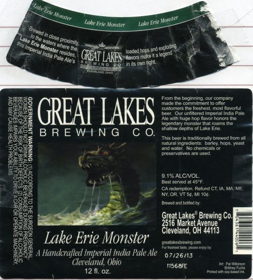 Lake Erie Monster 2013